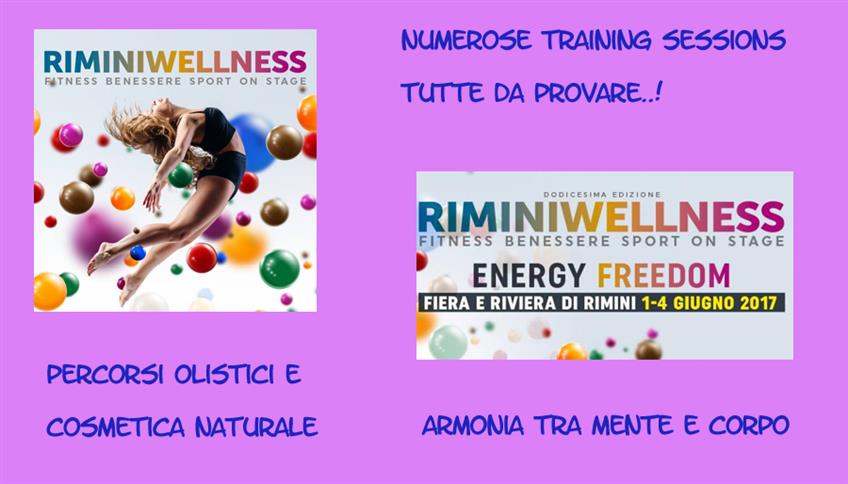 RIMINI WELLNESS - Fitness Benessere Sport on Stage RIMINI WELLNESS - Fitness Benessere Sport on Stage